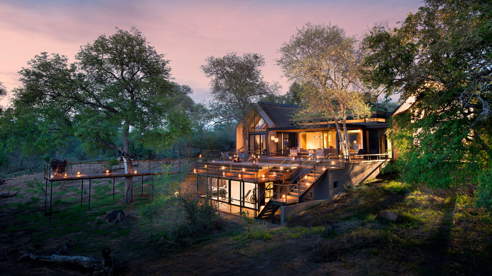 Lion sands fish eagle villa views