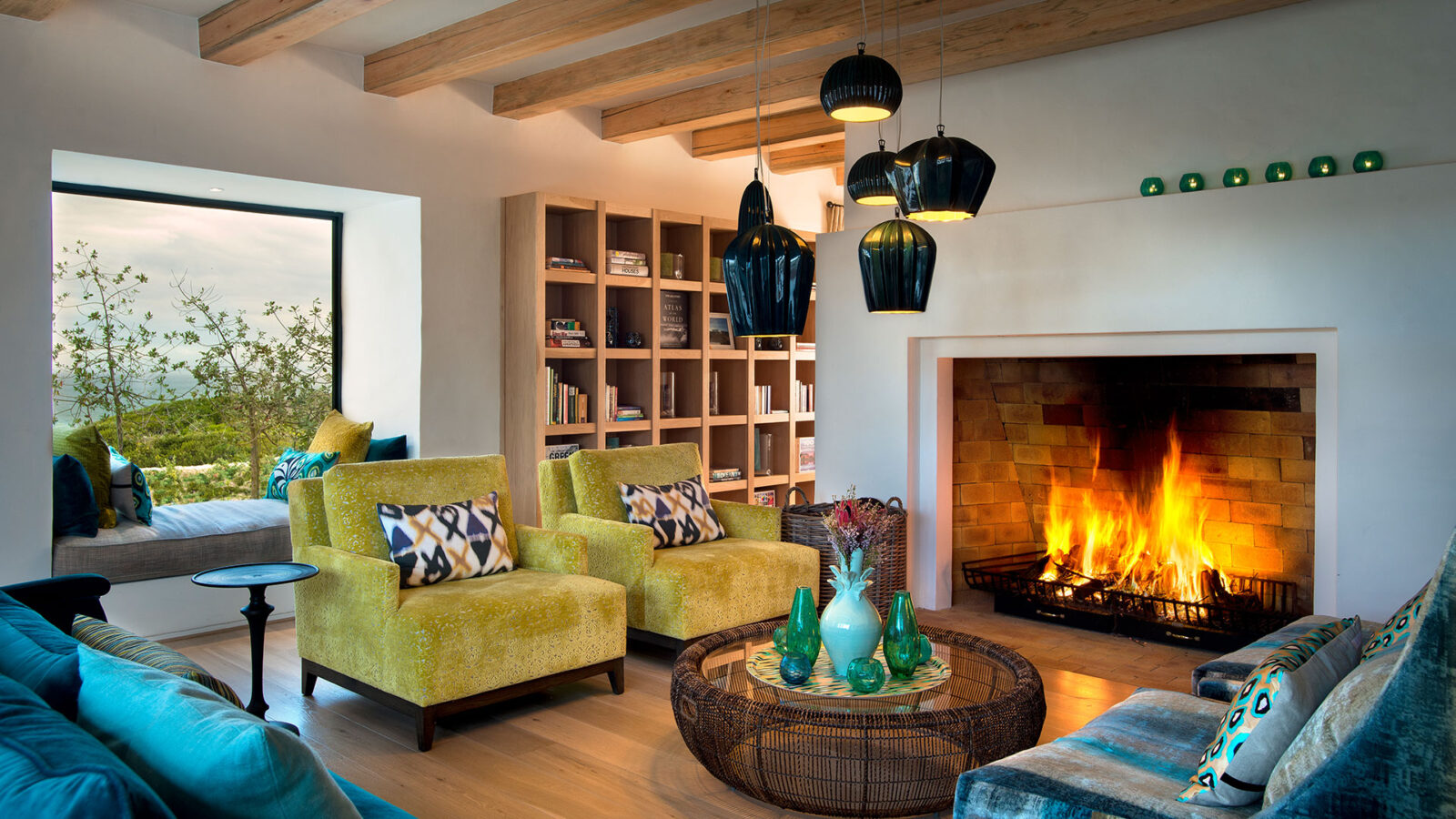 Morukuru Ocean House Last Minute Specials in room fireplace