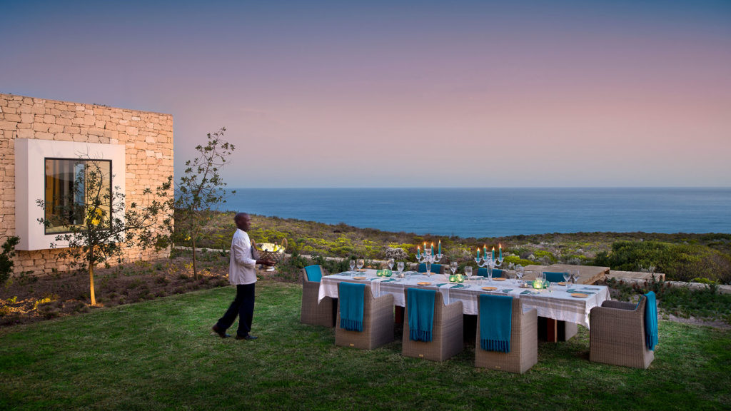 Morukuru Ocean House Last Minute Specials outdoor dining