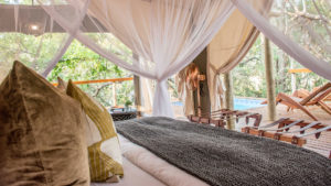 Rhino Sands Safari Camp Last Minute Special Bed