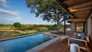 Pool and deck area