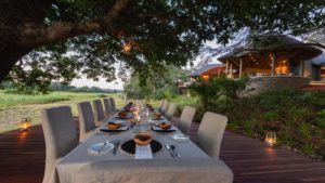 Dulini River Lodge Last Minute Specials Bush Dining