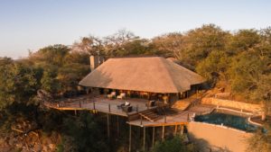 Garonga Safari Camp Last Minute Specials main area view from top