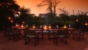 Motswiri Private Safari Lodge Last Minute Specials Boma dinner